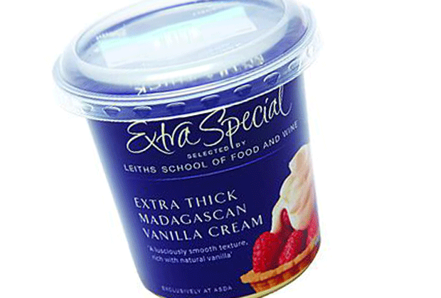 Asda Extra Special Thick Madagascan Vanilla Cream