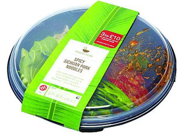 Marks and Spencers Asian Spicy Noodles