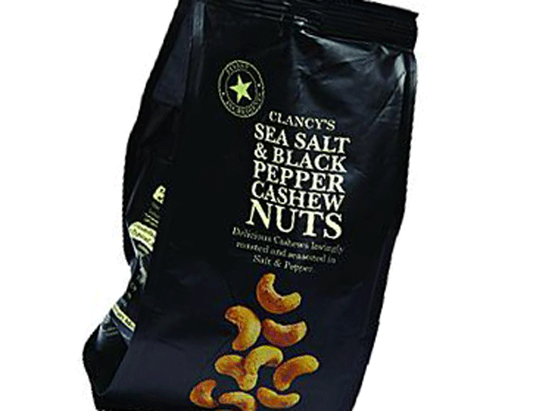 Aldi Sea Salt and Pepper Cashew Nuts