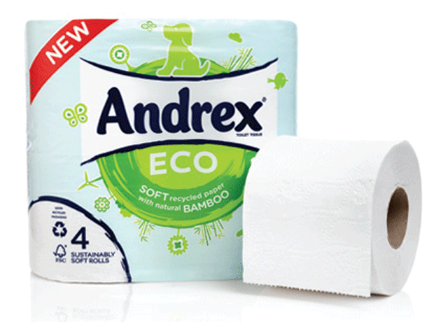 Andrex Eco toilet tissue