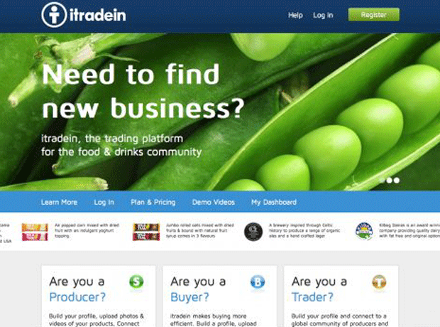 Itradein.com website offers grocers online trading platform
