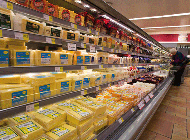 Cheese section