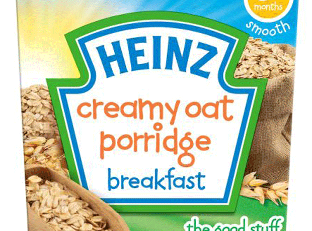 Heinz adds porridge pots and biscuits to baby breakfast range