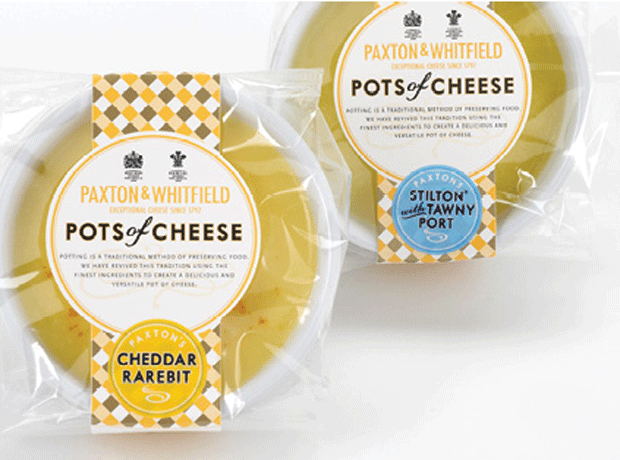Pots of cheese