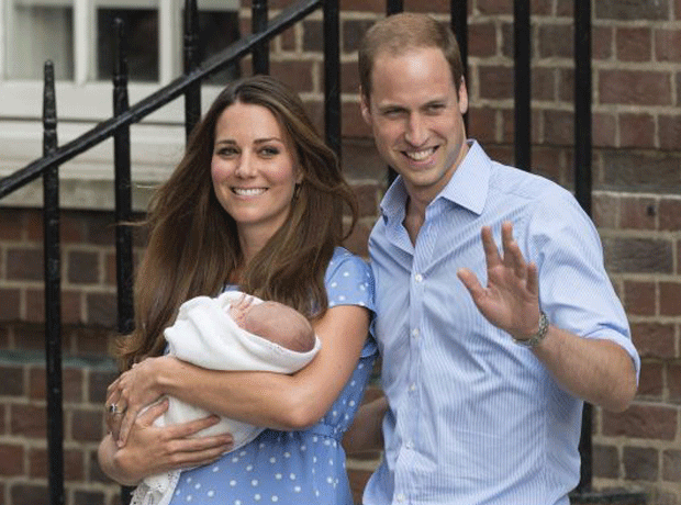Kate William and George