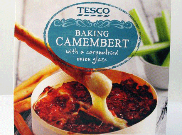 Tesco baking camembert