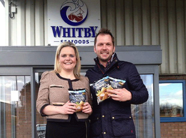 Jimmy Doherty at Whitby Seafoods