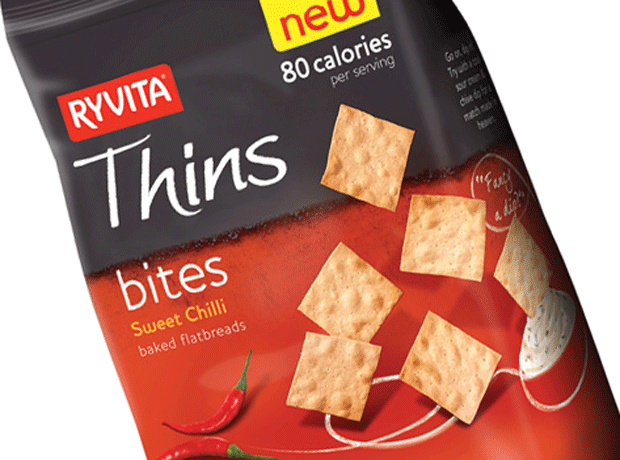 Ryvita bags up Thins Bites snacking range