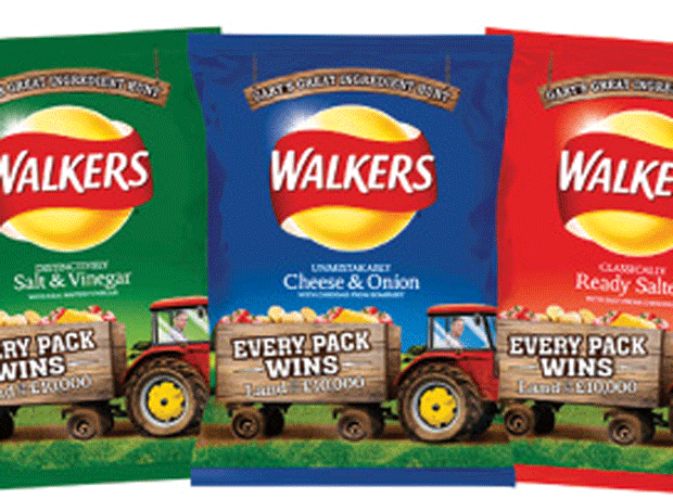 Walkers crisps promotion highlights UK sourcing