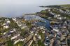 Mevagissey Aerial View - stock photo