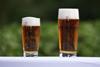 Pub garden pints beer lager