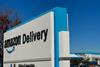 Amazon warehouse sign