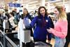 tesco store checkout clubcard pay customer worker (4)