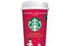 Starbucks seasonal red cup hits retail