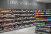 waitrose beer wine spirits aisle alcohol