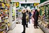 Morrisons shopper in free from aisle