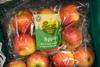 Morrisons Organic apples packaged