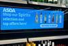 Asda trials Diageo digital spirits screens at Express stores