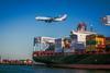 cargo ship aeroplane
