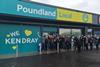 Poundland Local Kendray colleagues get ready to open (2)