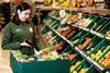Tesco staff fruit and veg Waste Not Want Not