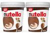 Nutella ice cream tubs