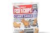 Burtons fish n chips curry sauce