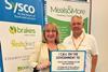 Sharon Hodgson MP (left) Meals & More operations director Peter McGrath (right)