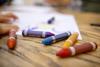 childcare children school crayons draw baby nursery