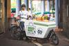 Borough market online delivery bike rider