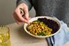 ZOE_ Sweetcorn and Spinach Dhal with Curried Cashews_landscapehand