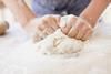 Home baking bread dough flour