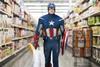 captain america shopping one use