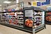 Tesco Finest chiller shelf aisle