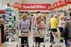 Supermarket shoppers