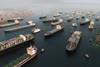 cargo in strait of hormus - getty