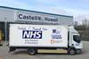 Castell Howell lorry - NHS