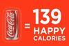 Coke Happy Calories ad