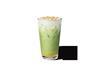 Iced Apple Crumble Matcha Latte