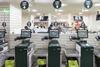 Five self-service tills are now available