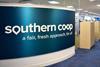 Southern Co-op reception sign
