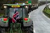 Save British Farming tractor rally