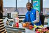 aldi store worker checkout