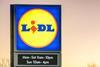 lidl store sign