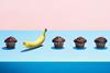 healthy unhealthy cake cupcake muffin banana sweet diet health
