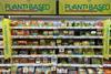 plant based vegan shelf aisle asda