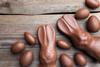 chocolate easter eggs bunnies