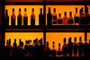 Spirits booze bottles