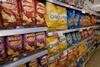 supermarket crisps focus on