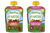 Heinz For Baby recyclable fruit pouches